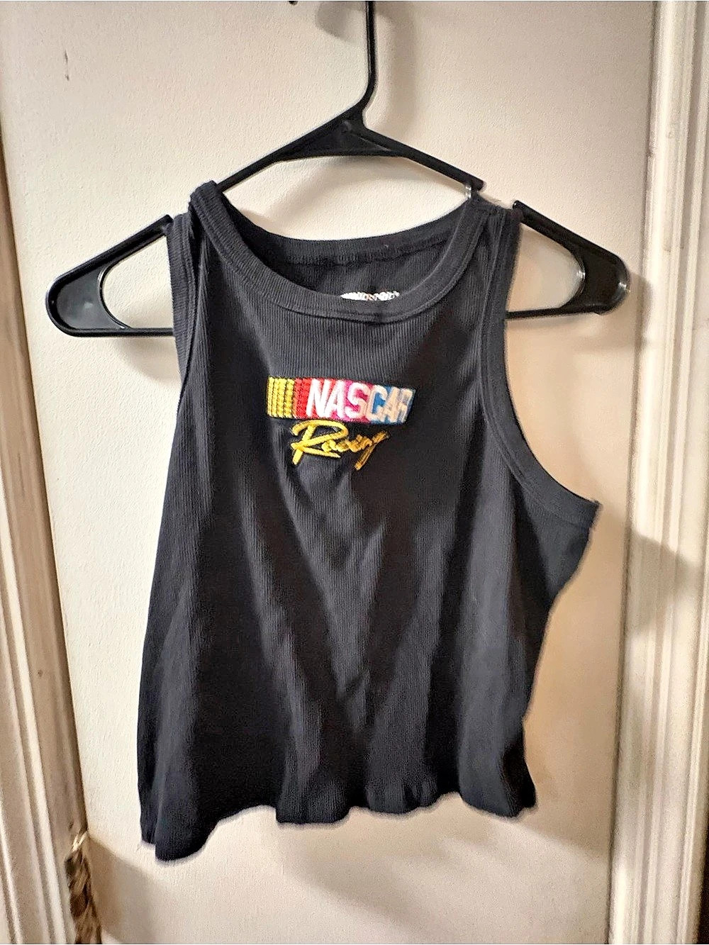 NASCAR Racing Graphic Tank Top Black XL